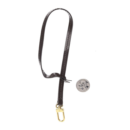 Louis Vuitton Calfskin Pochette Accessories Strap Brown 2 of 4