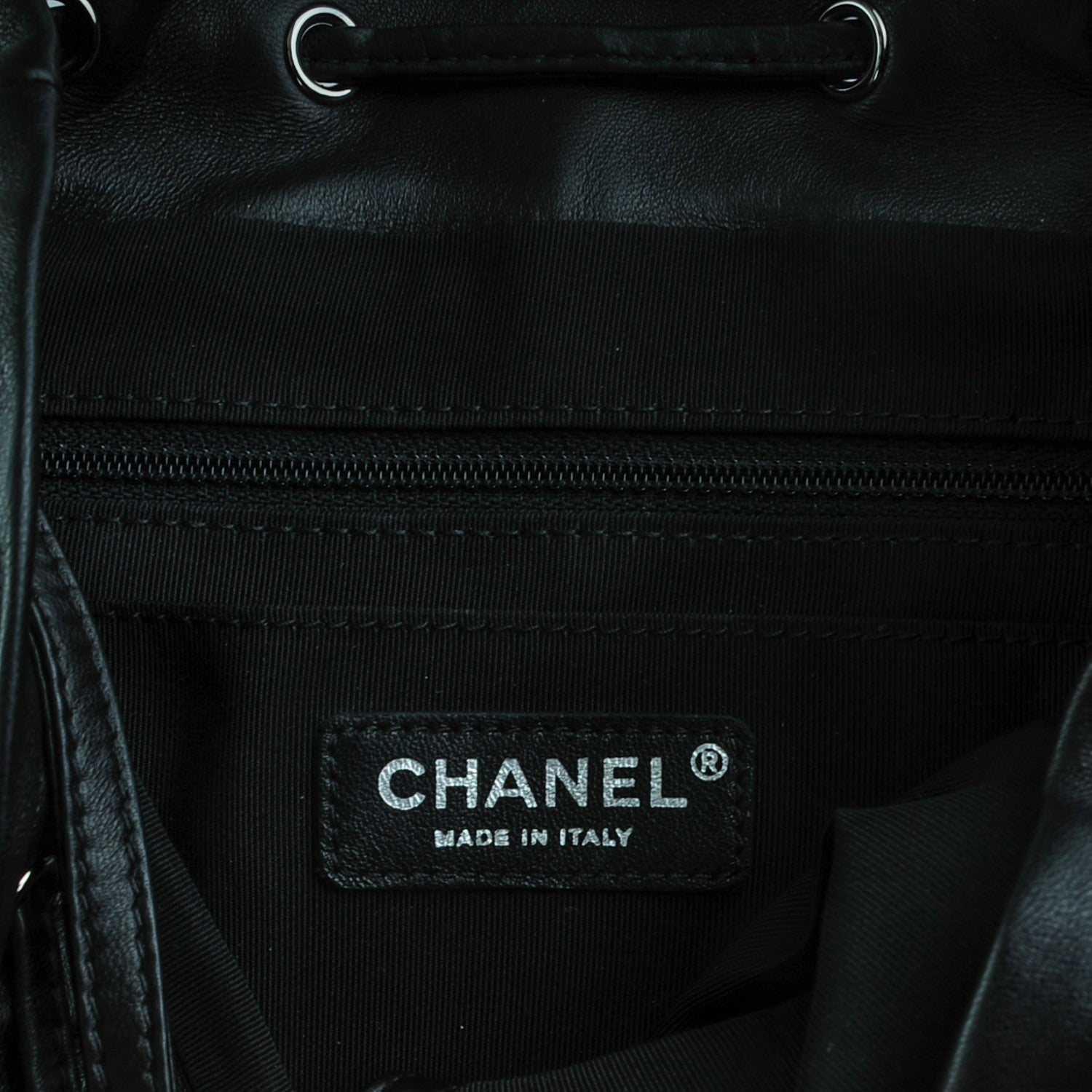 Chanel Lambskin Quilted Large Urban Spirit Backpack Black 6 of 8