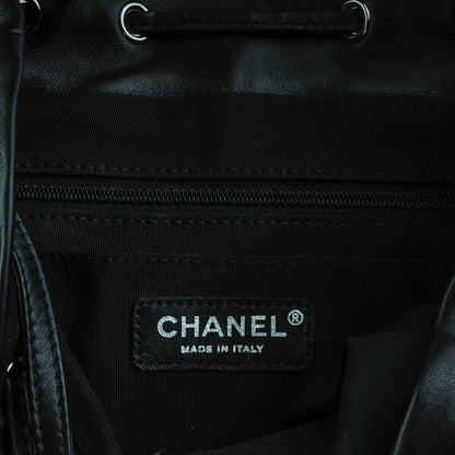 Chanel Lambskin Quilted Large Urban Spirit Backpack Black 6 of 8