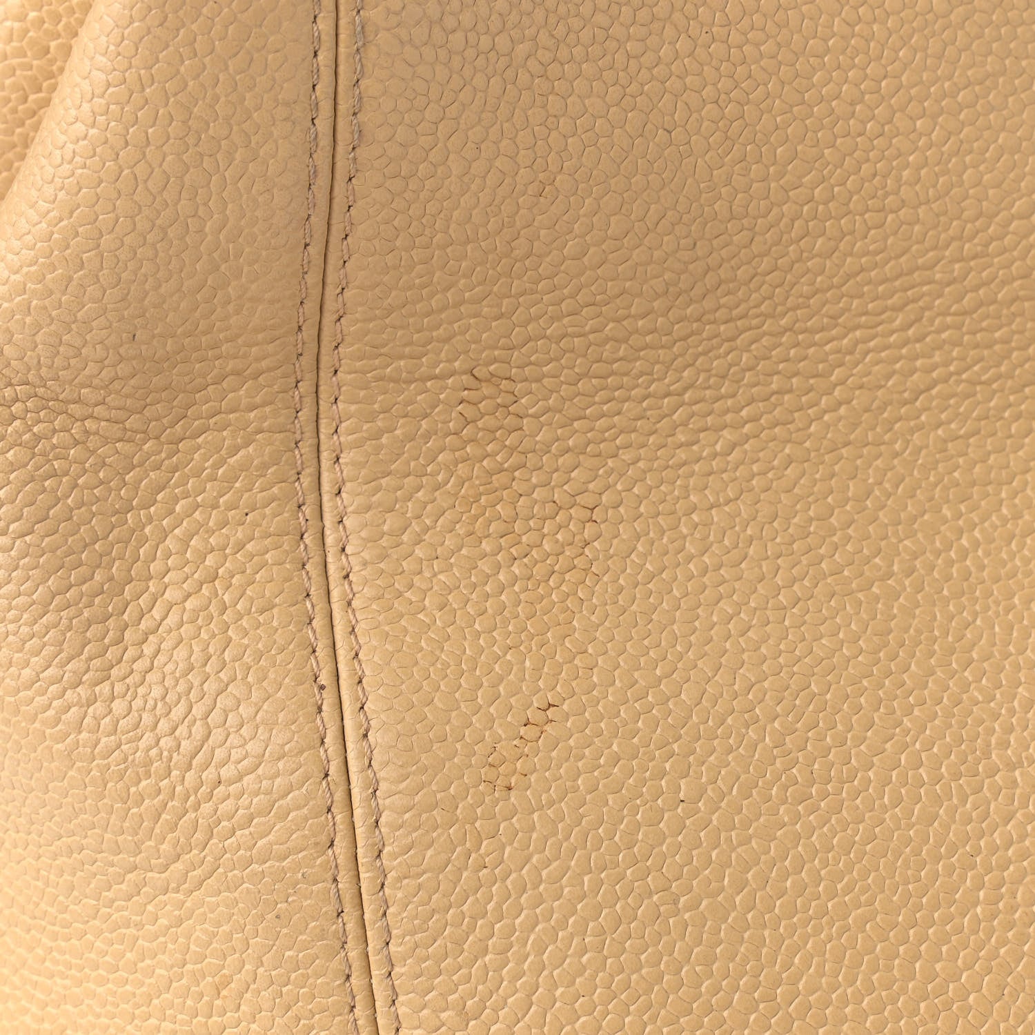 Chanel Caviar CC Shoulder Bag Beige 20 of 22