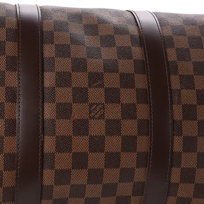 Louis Vuitton Damier Ebene Keepall Bandouliere 55 9 of 11