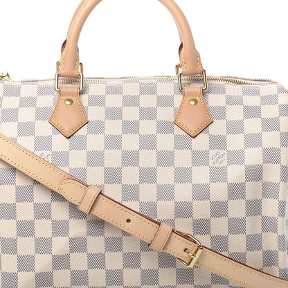Louis Vuitton Damier Azur Speedy Bandouliere 30 12 of 13