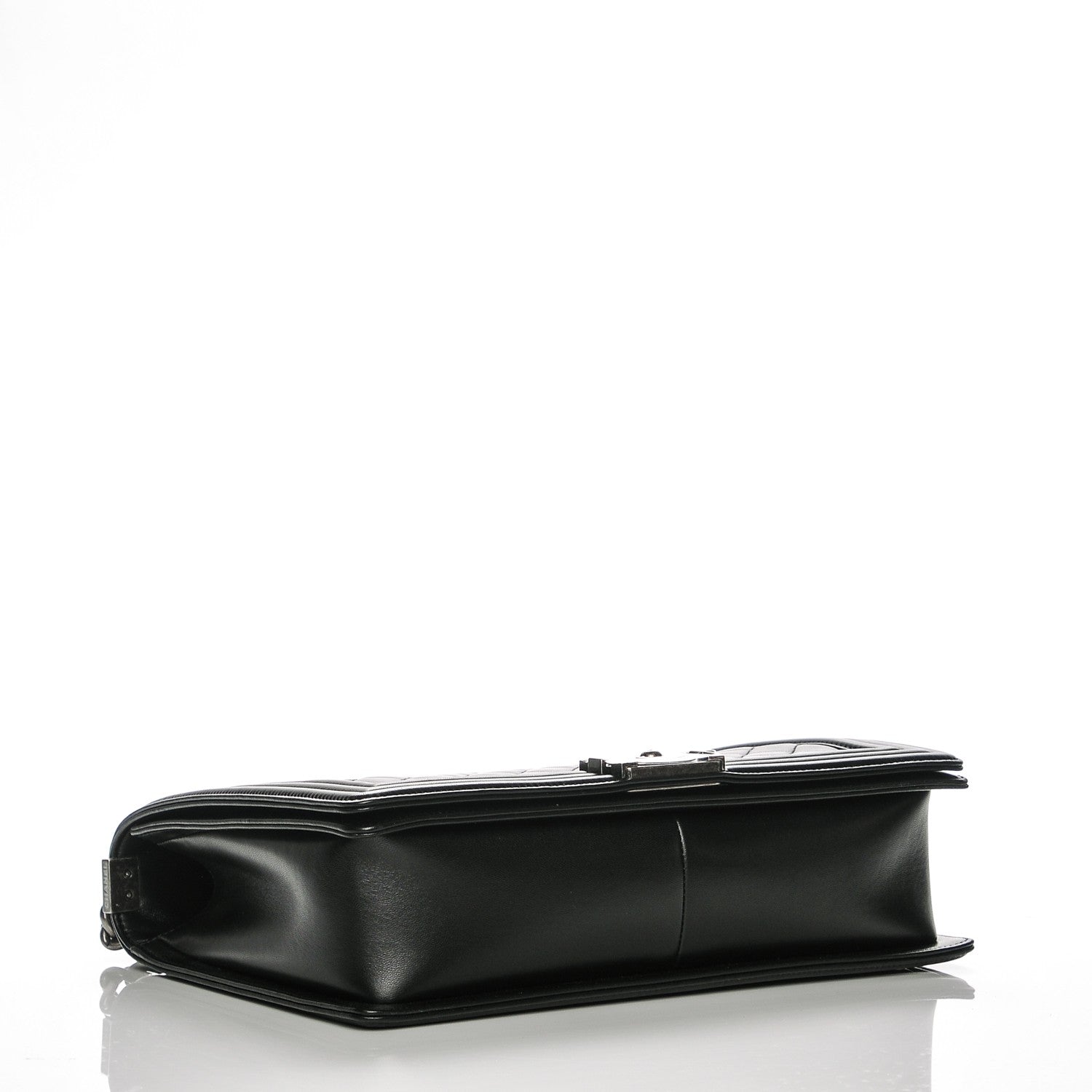 Chanel Lambskin Quilted Large Boy Flap Black 3 of 7