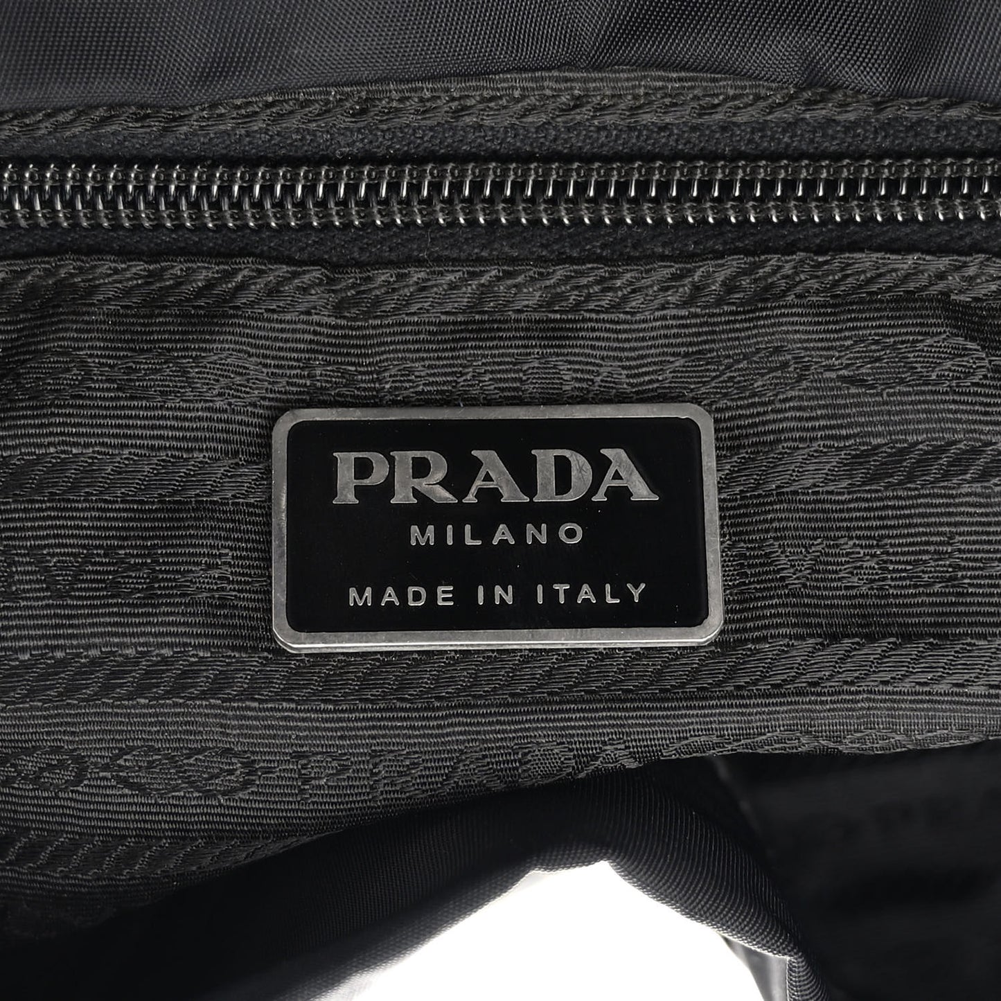Nylon Vela Medium Backpack Black