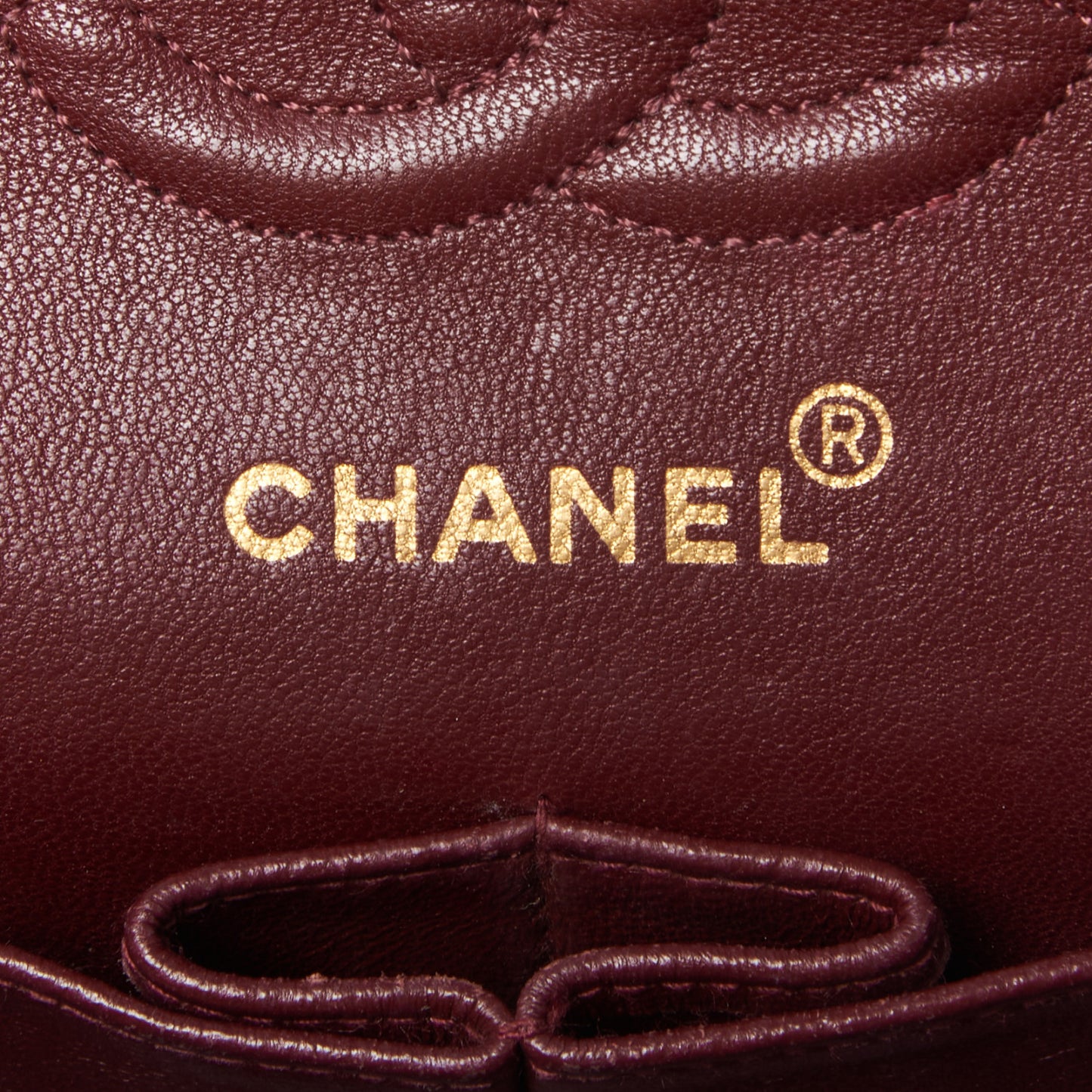 Lambskin Quilted Small Double Flap Black