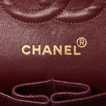 Chanel Lambskin Quilted Small Double Flap Black 8 of 9