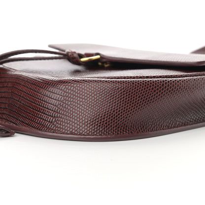 Saint Laurent Lizard Small Datcha Satchel Bag Brown 10 of 12