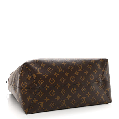 Louis Vuitton Monogram Flower Hobo Bordeaux 4 of 11