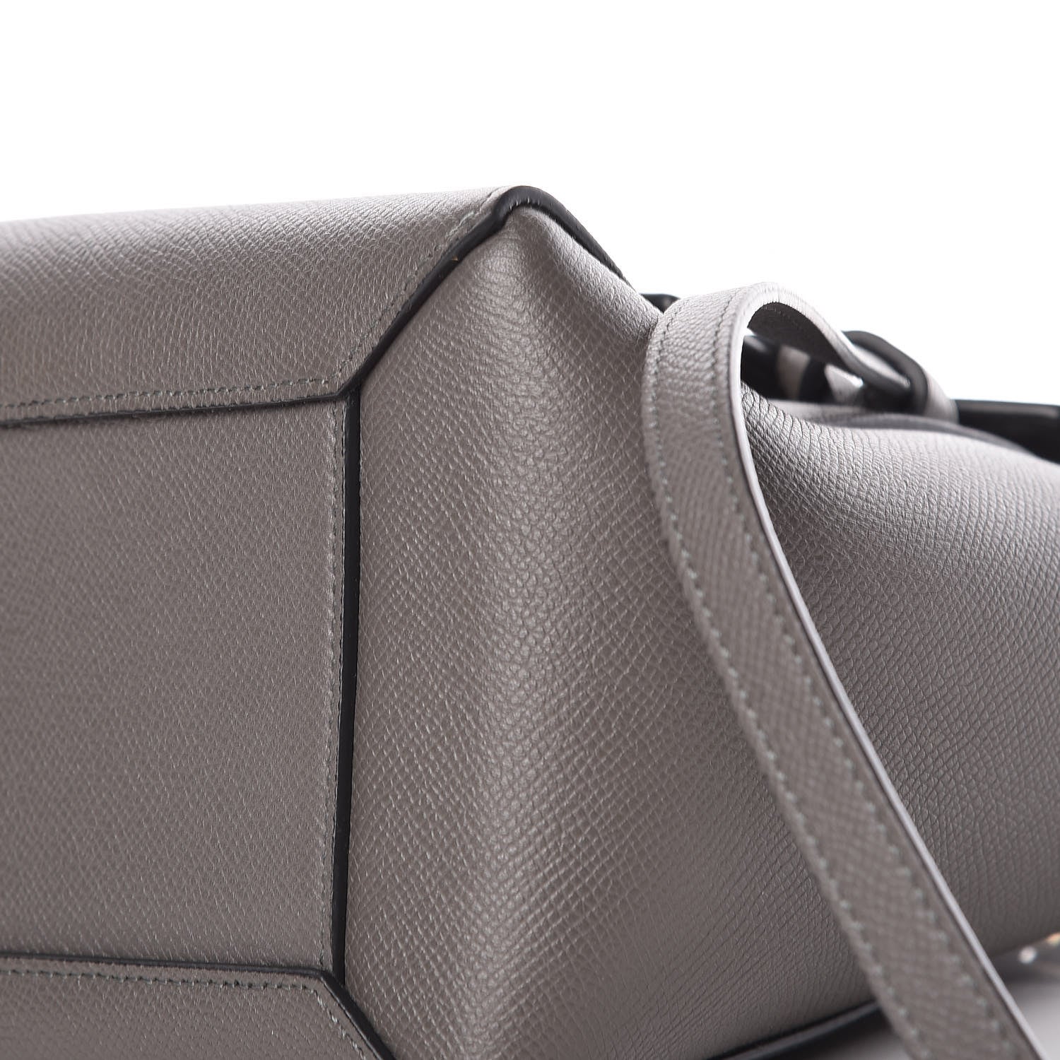Celine Baby Grained Calfskin Micro Belt Bag Grey 10 of 11