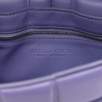 Bottega Veneta Lambskin Maxi Intreccio Padded Chain Cassette Crossbody Bag Lavender 6 of 9