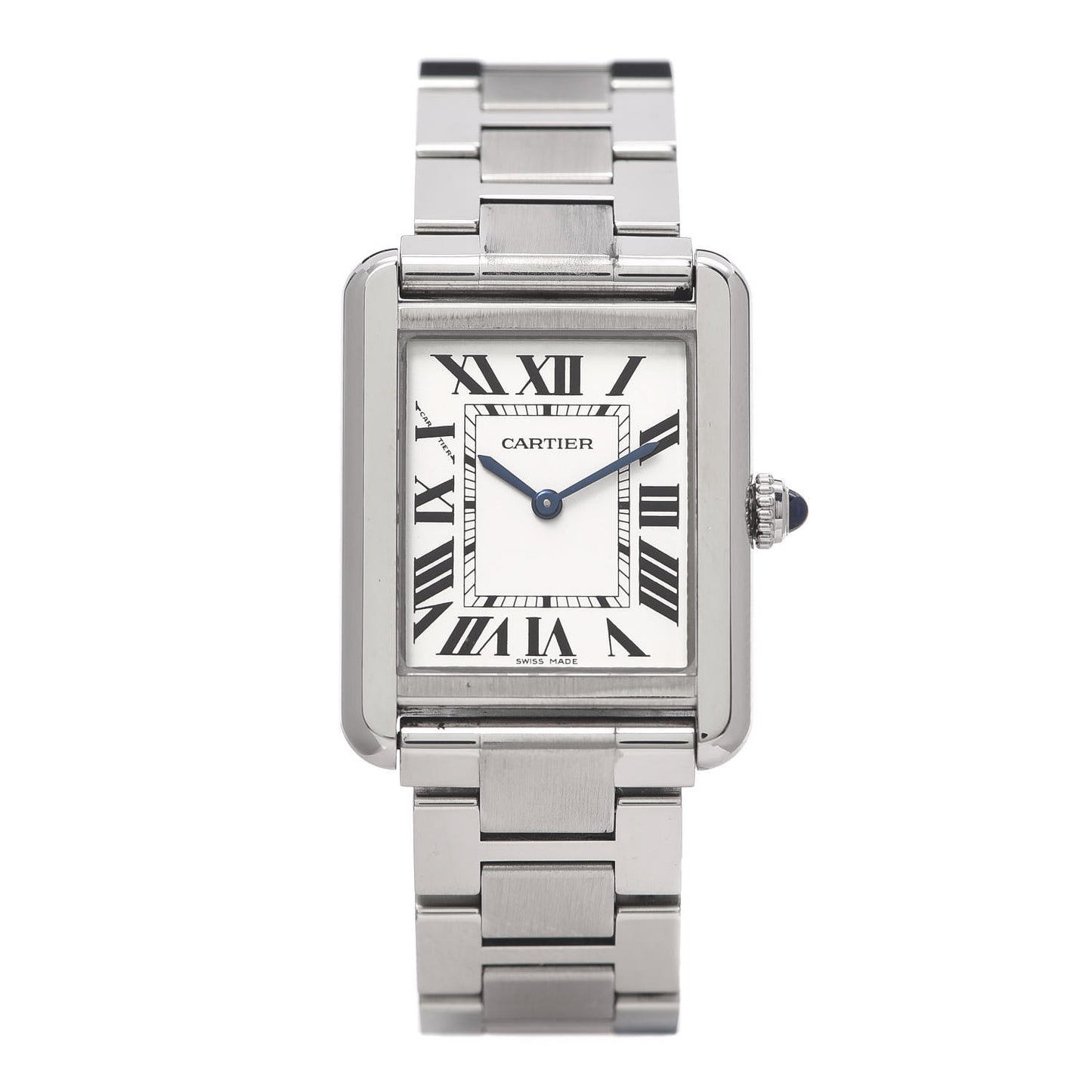 Stainless Steel 24mm Tank Solo Quartz Watch