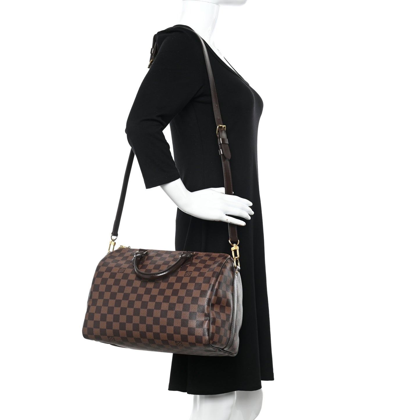 Damier Ebene Speedy Bandouliere 30