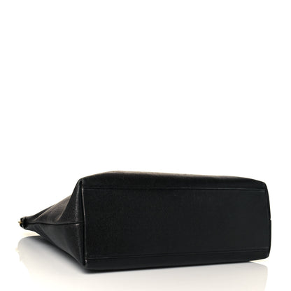 Chanel Caviar Large CC Shoulder Bag Black 4 of 18