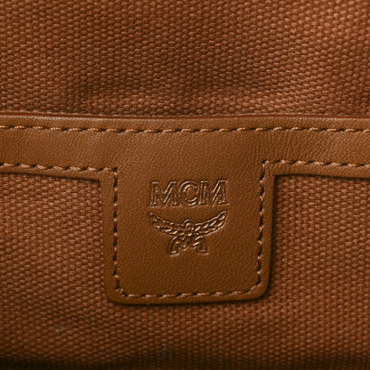 MCM Visetos Small Stark Rabbit Backpack Cognac 6 of 10