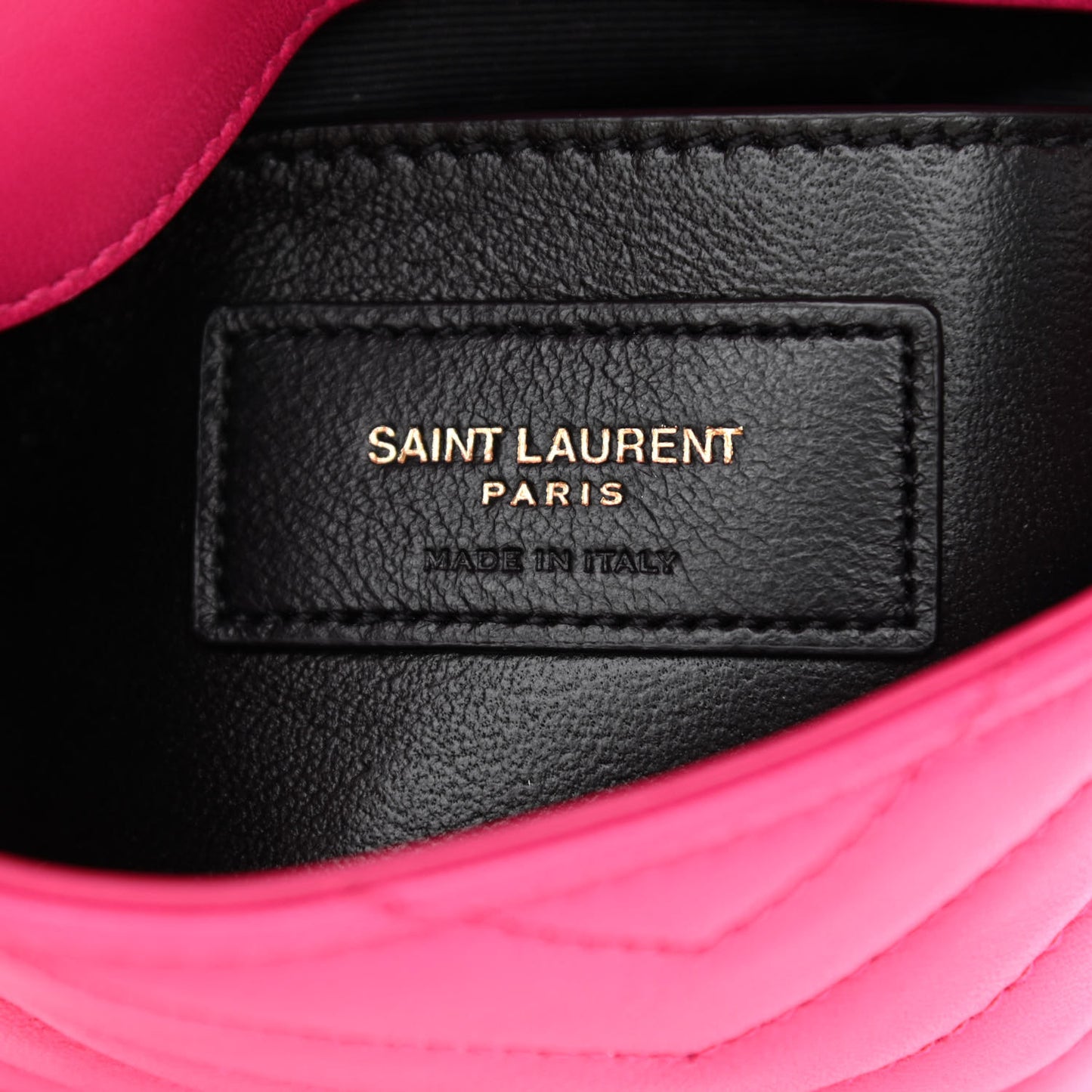 Lambskin Quilted Double Flap Bag Pink