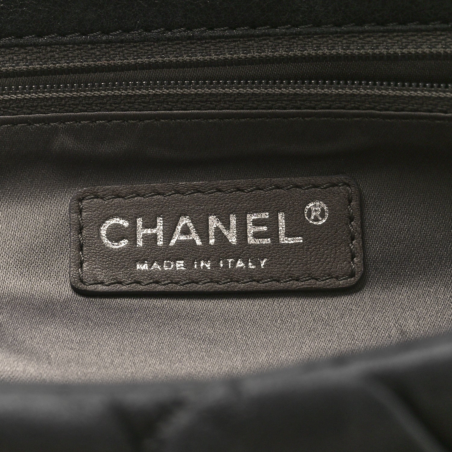Chanel Calfskin Bubble Quilt Accordion Flap Grey 6 of 11