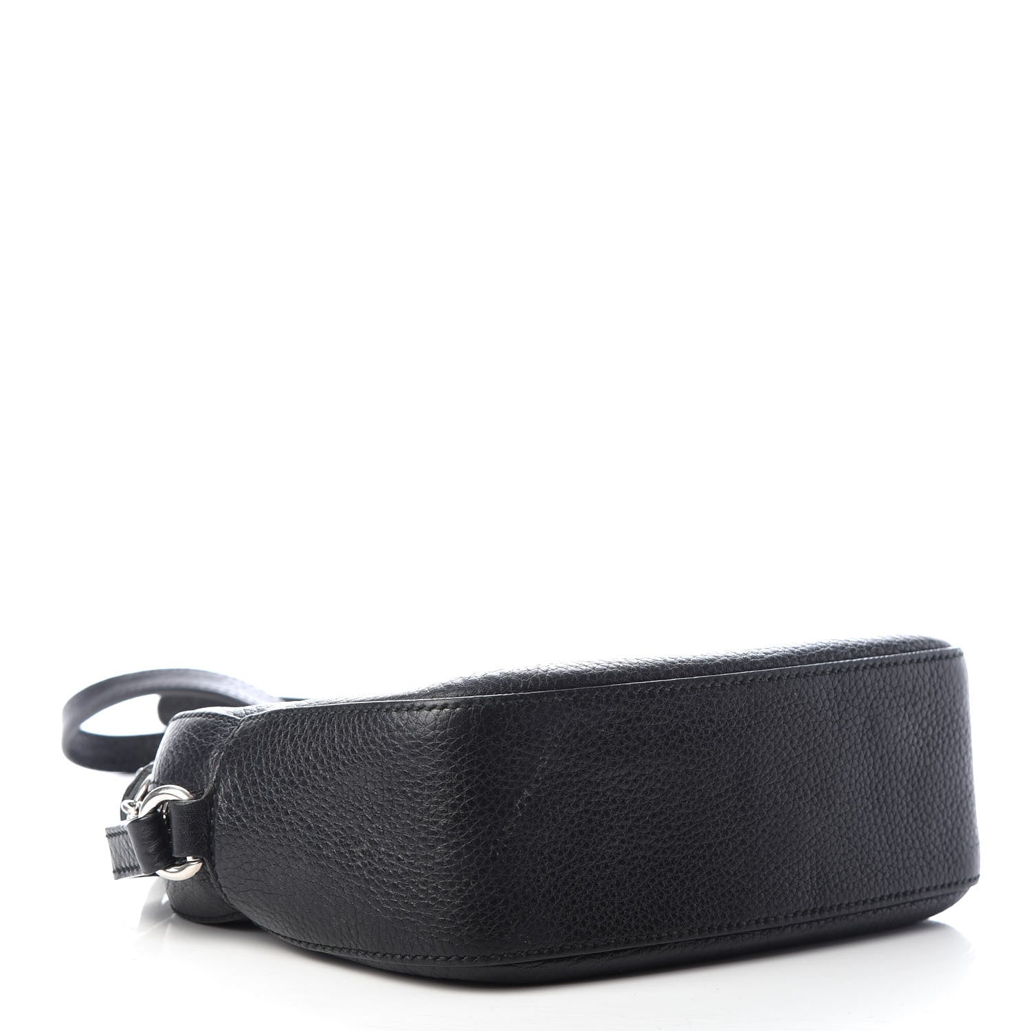 Gucci Pebbled Calfskin Studded Small Soho Disco Bag Black 4 of 10