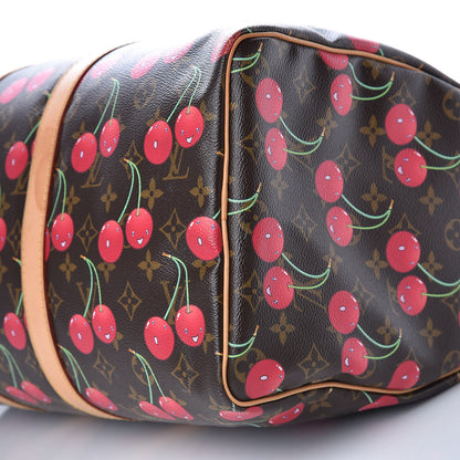 Louis Vuitton Monogram Cerises Keepall 45 10 of 18