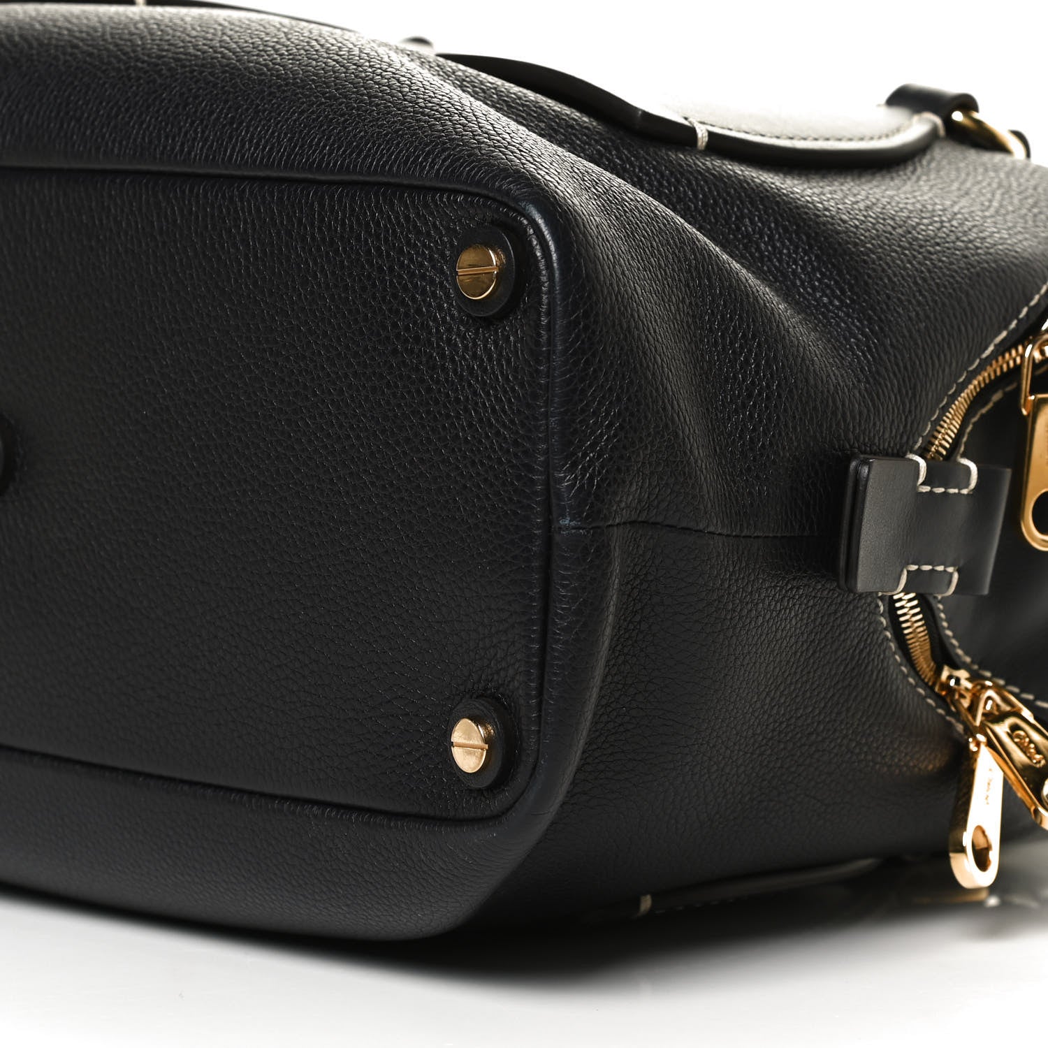 Chloe Calfskin Medium Daria Full Blue 11 of 13
