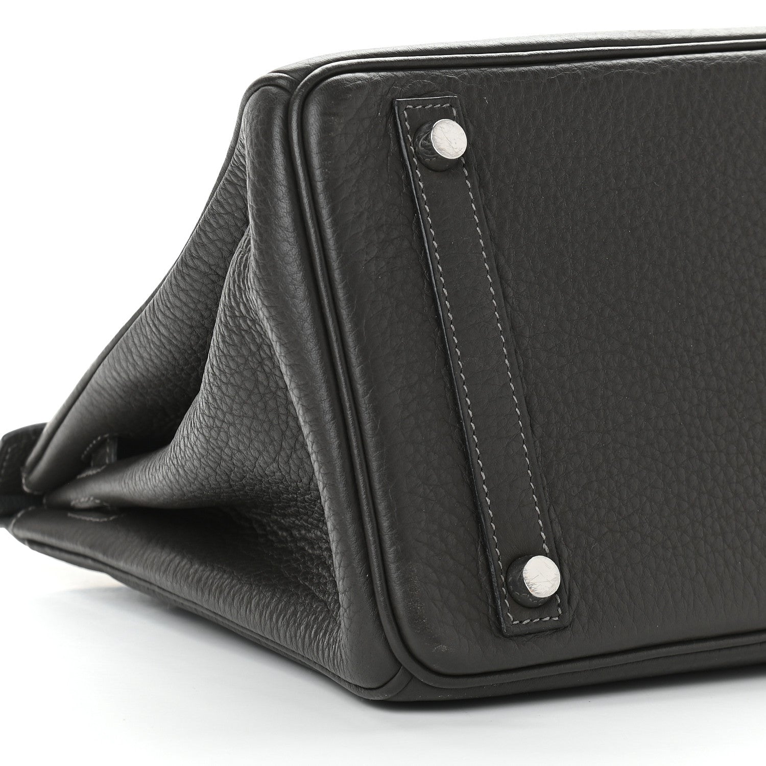 Hermes Taurillon Clemence Birkin 30 Graphite 8 of 9