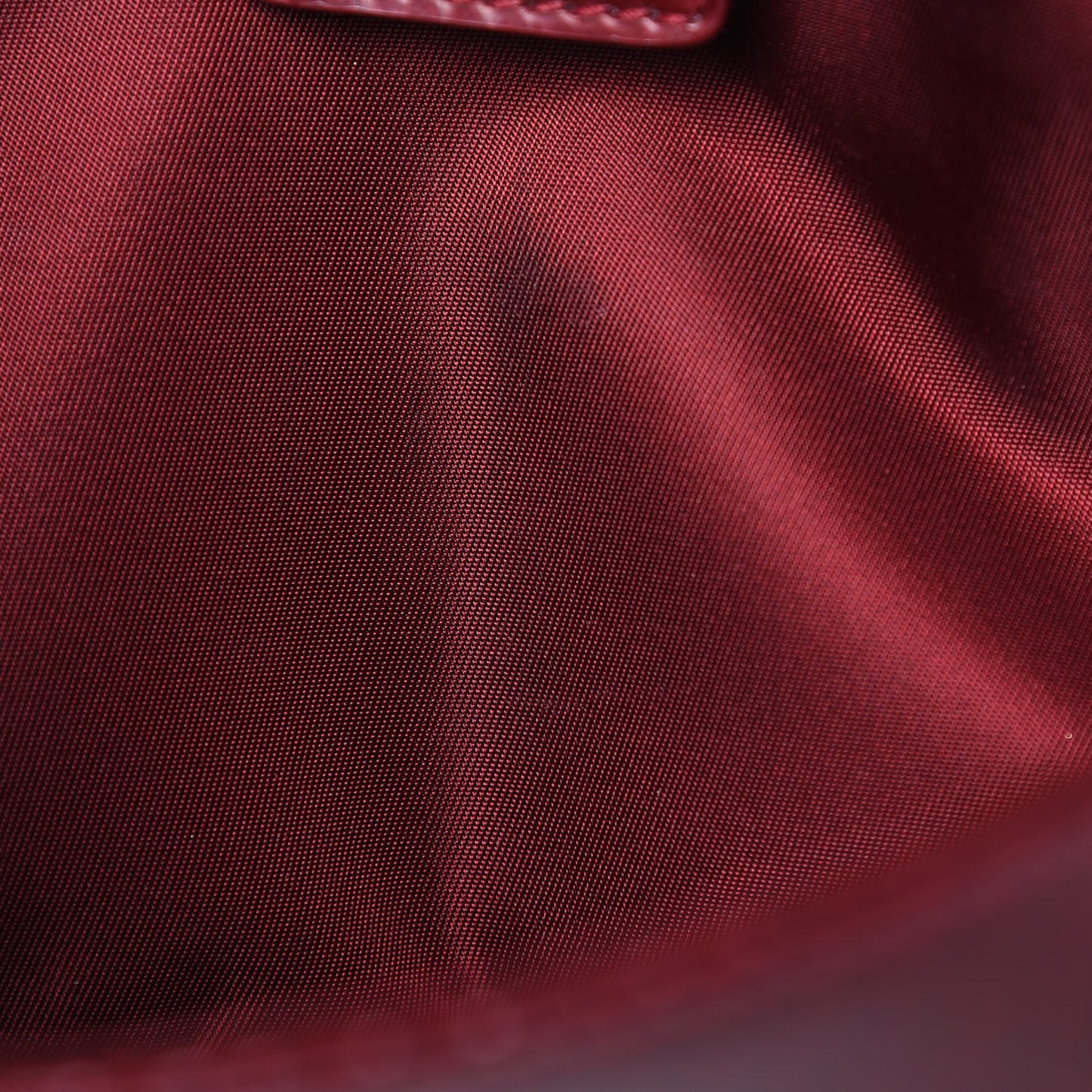 Patent Trotter Maris Pearl Shoulder Bag Dark Red