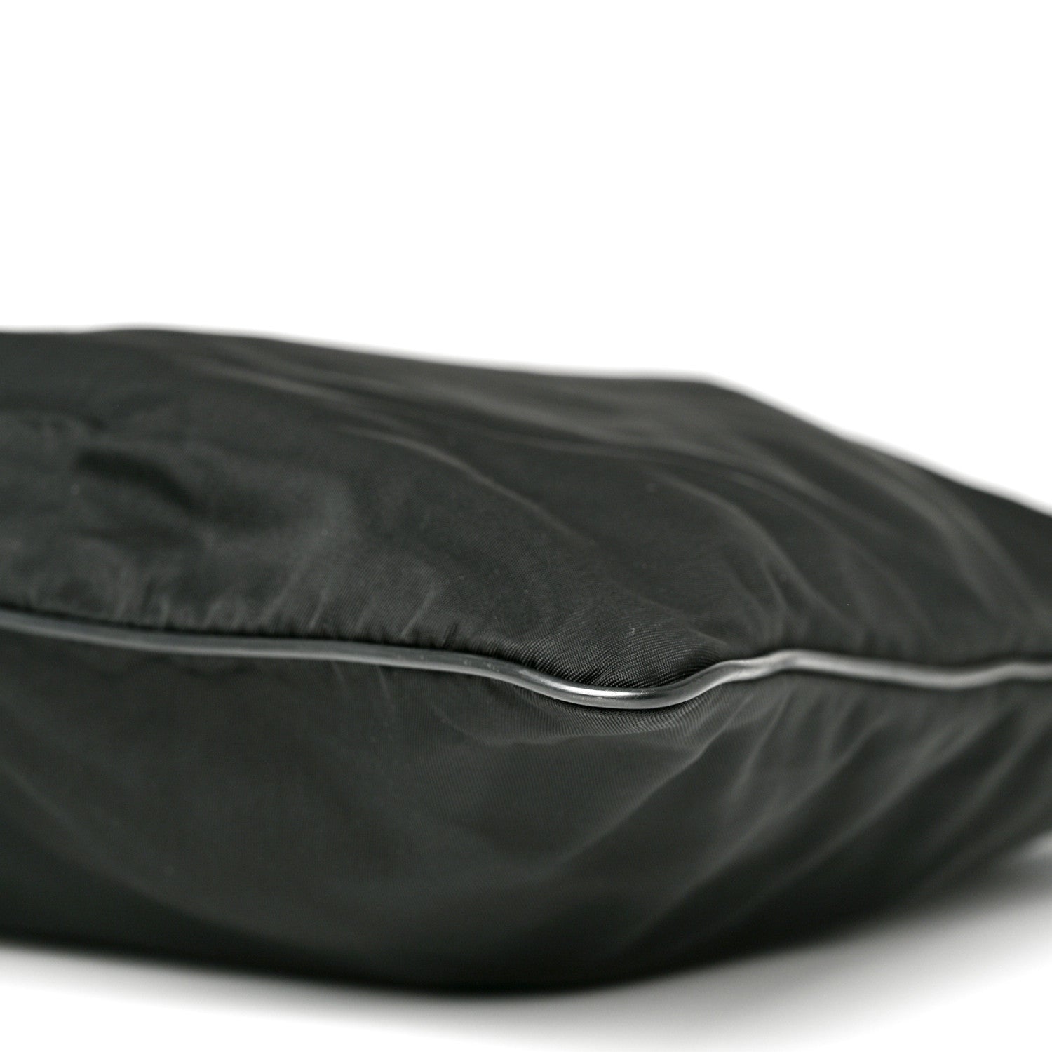 Prada Nylon Vela Flat Messenger Bag Black 10 of 10