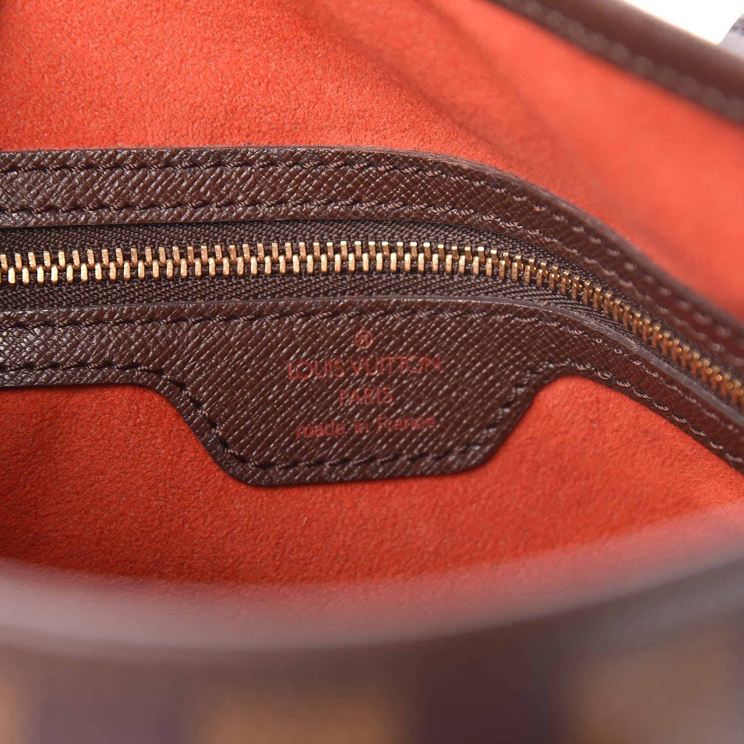 Louis Vuitton Damier Ebene Marais Bucket 23 7 of 12