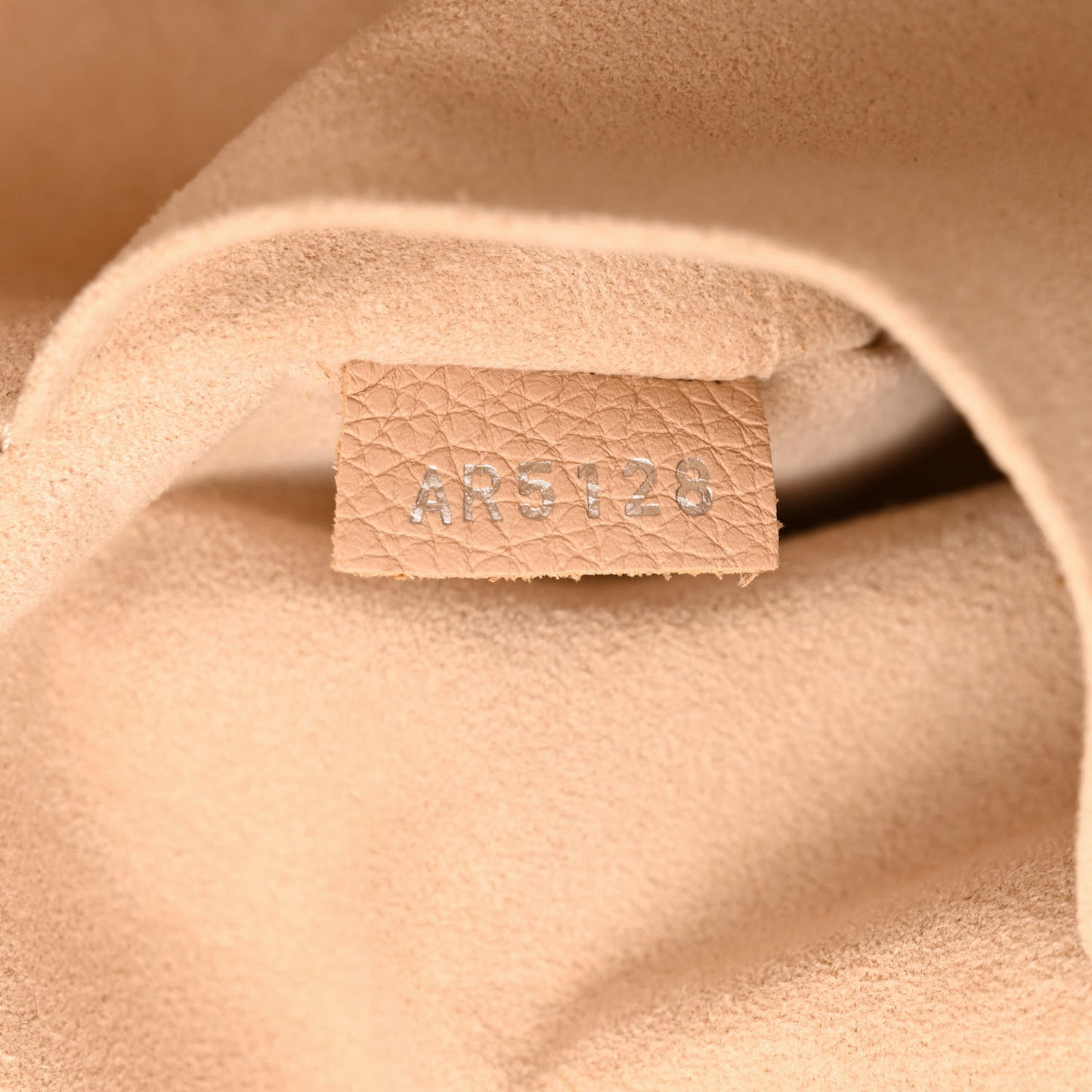Calfskin Lockme Hobo Beige