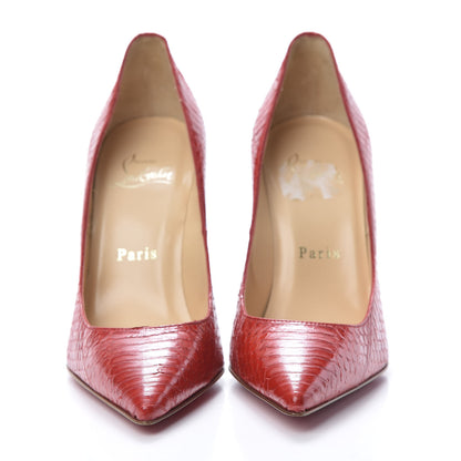 Christian Louboutin Watersnake Decollete 554 100 Pumps 36 Red 2 of 12