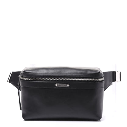 Saint Laurent Calfskin City Belt Bag Black 1 of 8