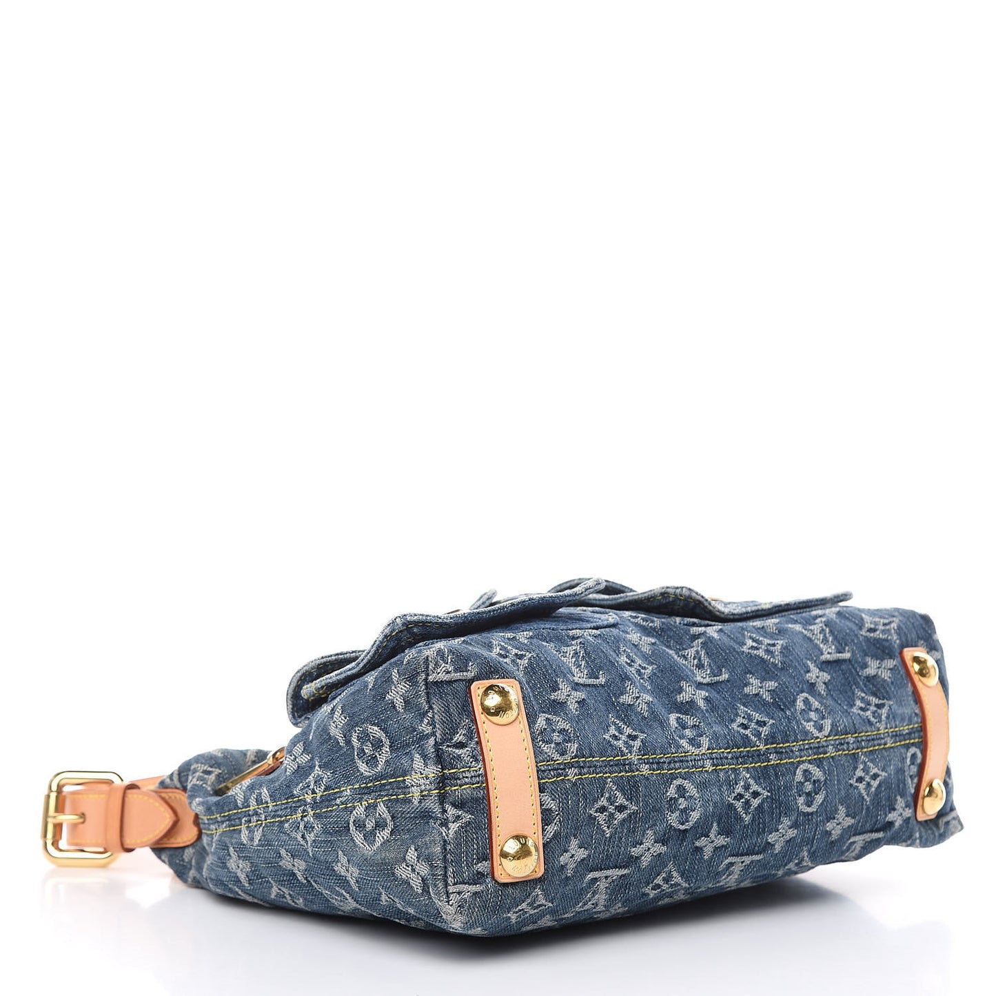Monogram Denim Baggy PM Blue