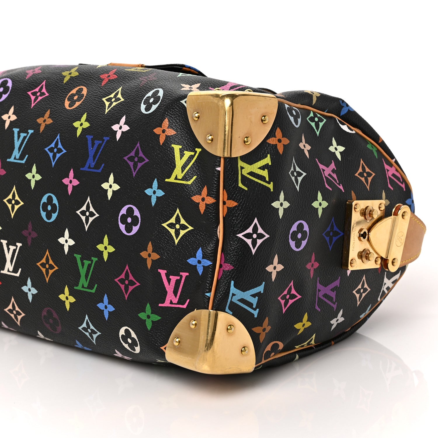Louis Vuitton Monogram Multicolor Speedy 30 Black 9 of 9