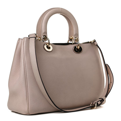 Christian Dior Bullcalf Medium Diorissimo Tote Rose Poudre 3 of 15
