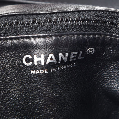Chanel Calfskin Diagonal Ligne Tote Black 9 of 11