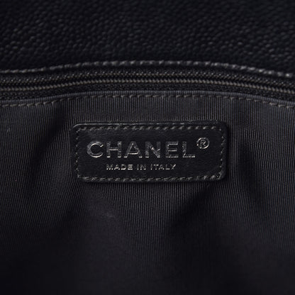 Chanel Caviar Quilted Grand Shopping Tote GST Black 6 of 11