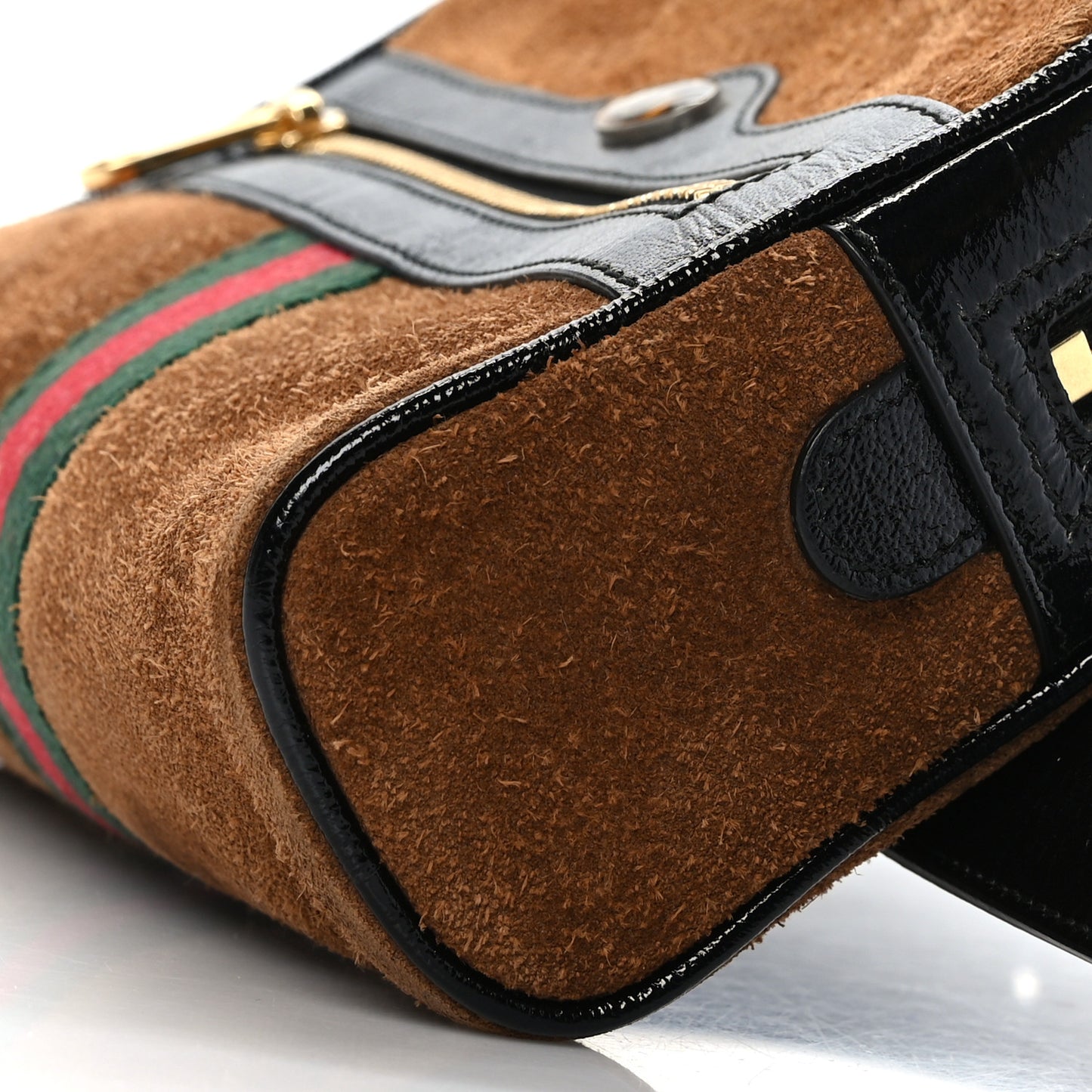 Suede Small Ophidia Belt Bag 85 34 Brown