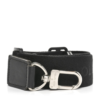 Louis Vuitton Jacquard Bandouliere Shoulder Strap Black 2 of 7