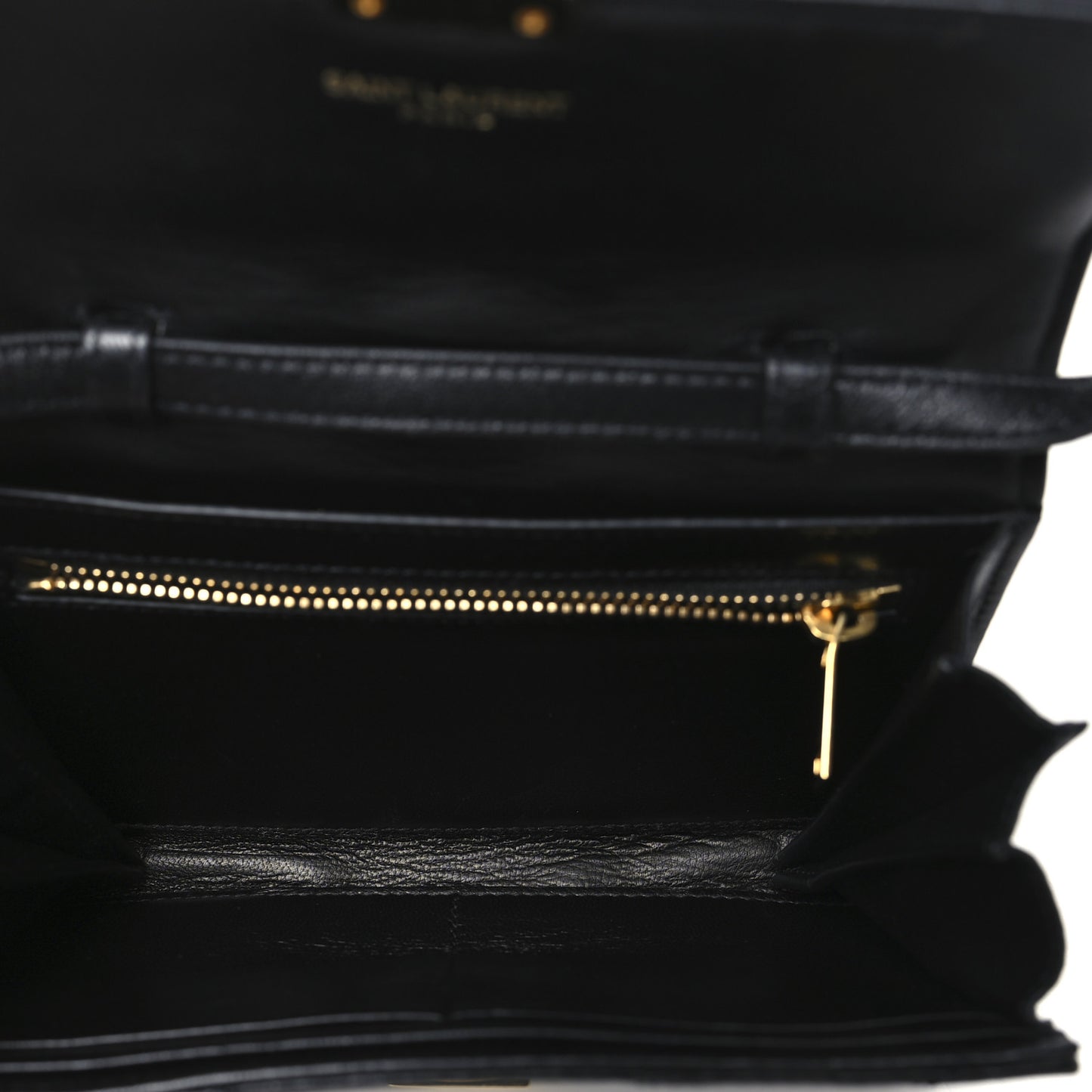 Lambskin Chevron Quilted Mini High School Satchel Black