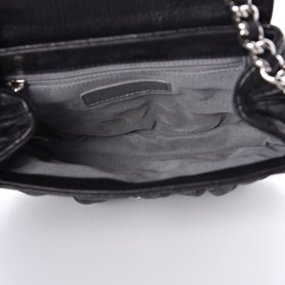 Chanel Washed Lambskin Quilted Mini Chain Around Flap Black 5 of 12
