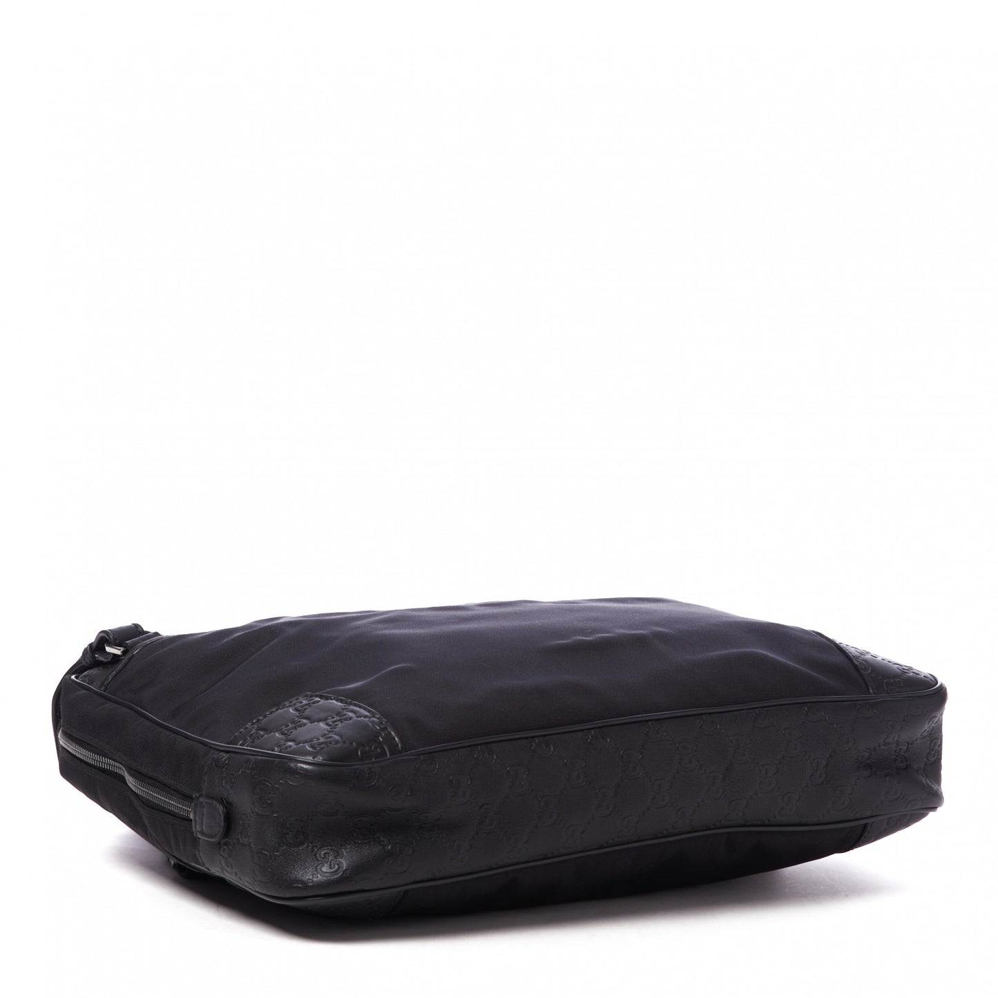 Guccissima Nylon Briefcase Black