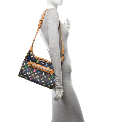 Louis Vuitton Monogram Multicolor Boulogne Black 2 of 9