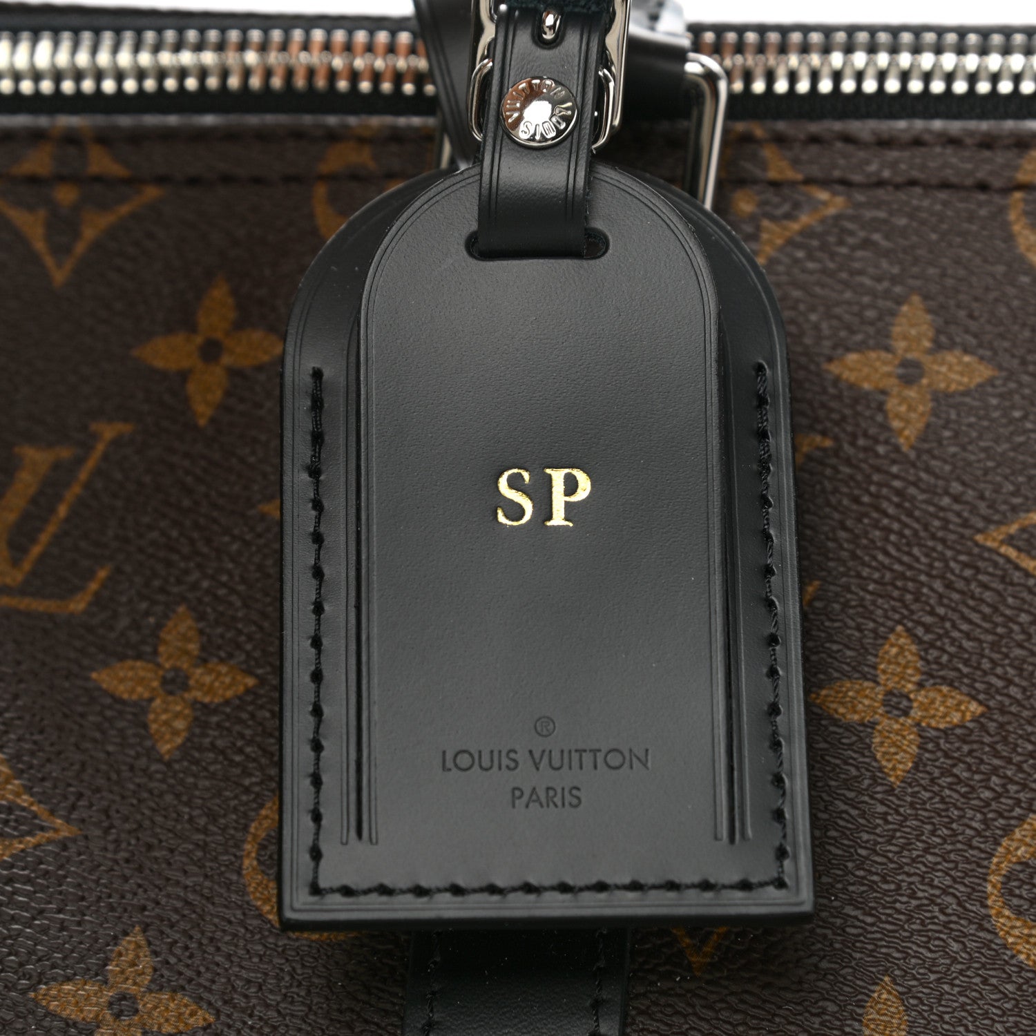 Louis Vuitton Monogram Macassar Keepall Bandouliere 45 10 of 10