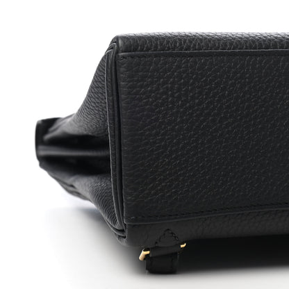 Hermes Togo Kelly Ado Backpack Black 8 of 9