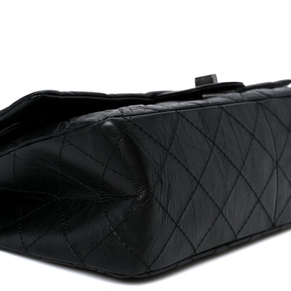 Chanel Aged Calfskin Quilted 2.55 Reissue 227 Flap Black 9 of 10