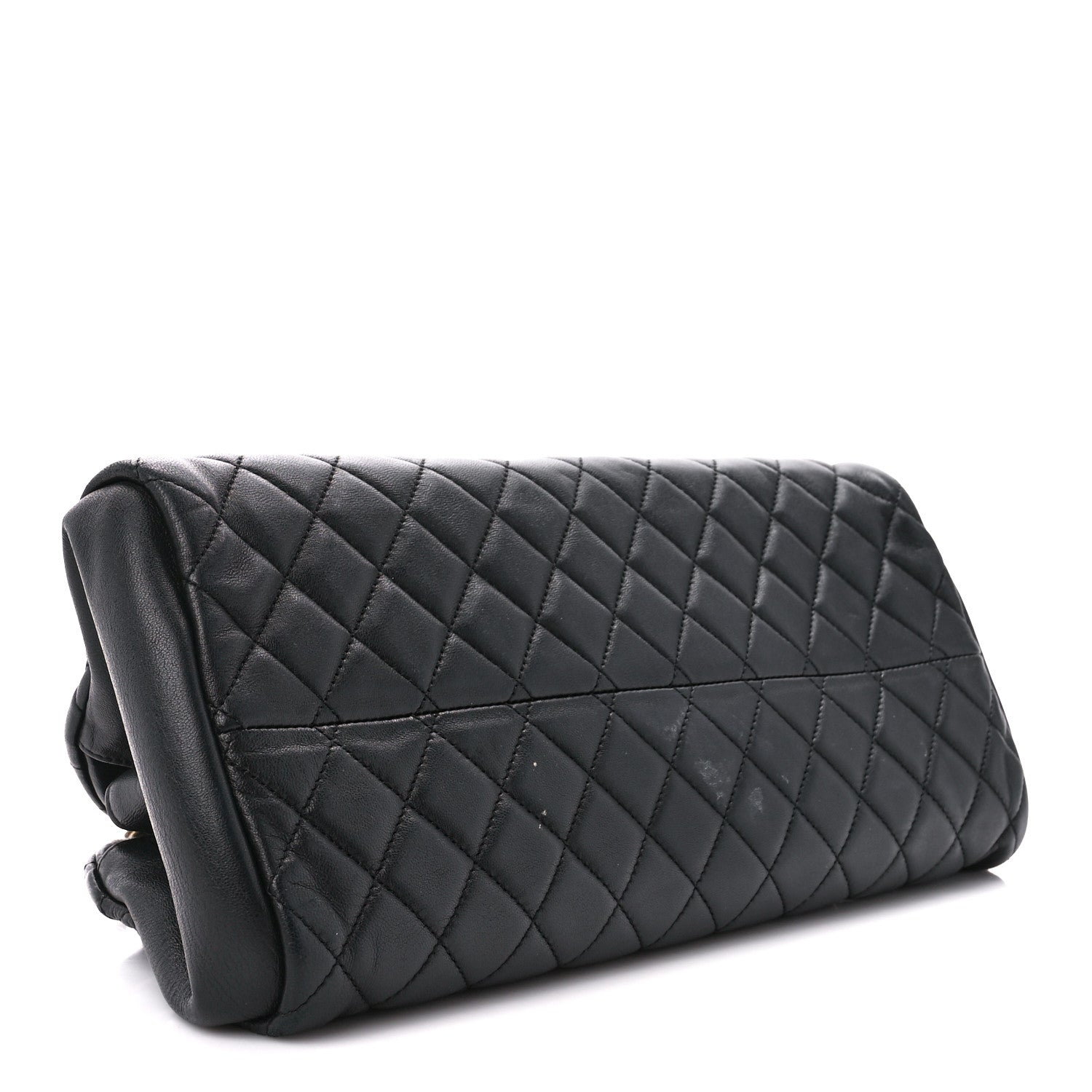 Chanel Lambskin Quilted Medium Just Mademoiselle Black 4 of 11