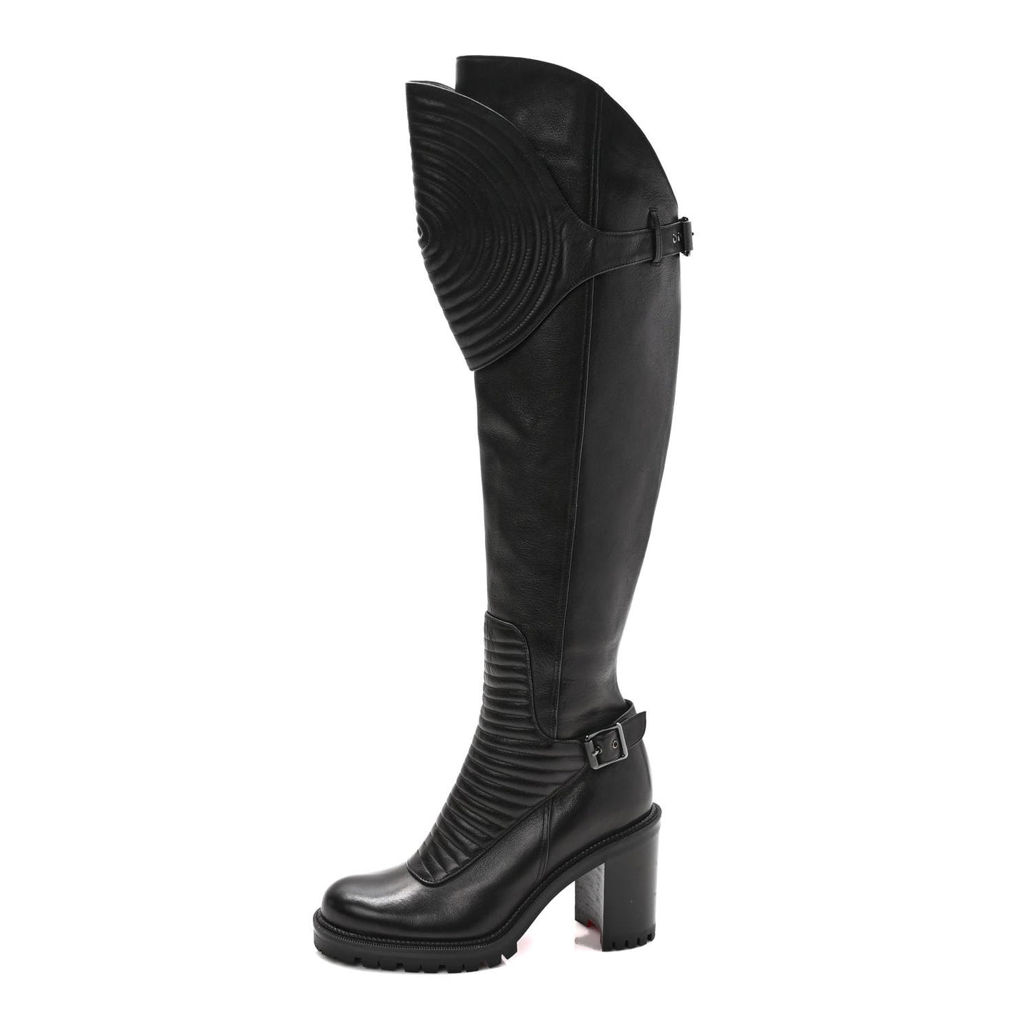 Calfskin Mad Maxime 70 Calf Boots 36 Black