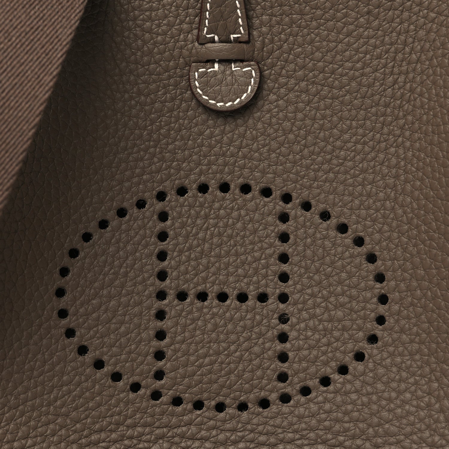 Hermes Taurillon Clemence Evelyne TPM Etoupe 8 of 11