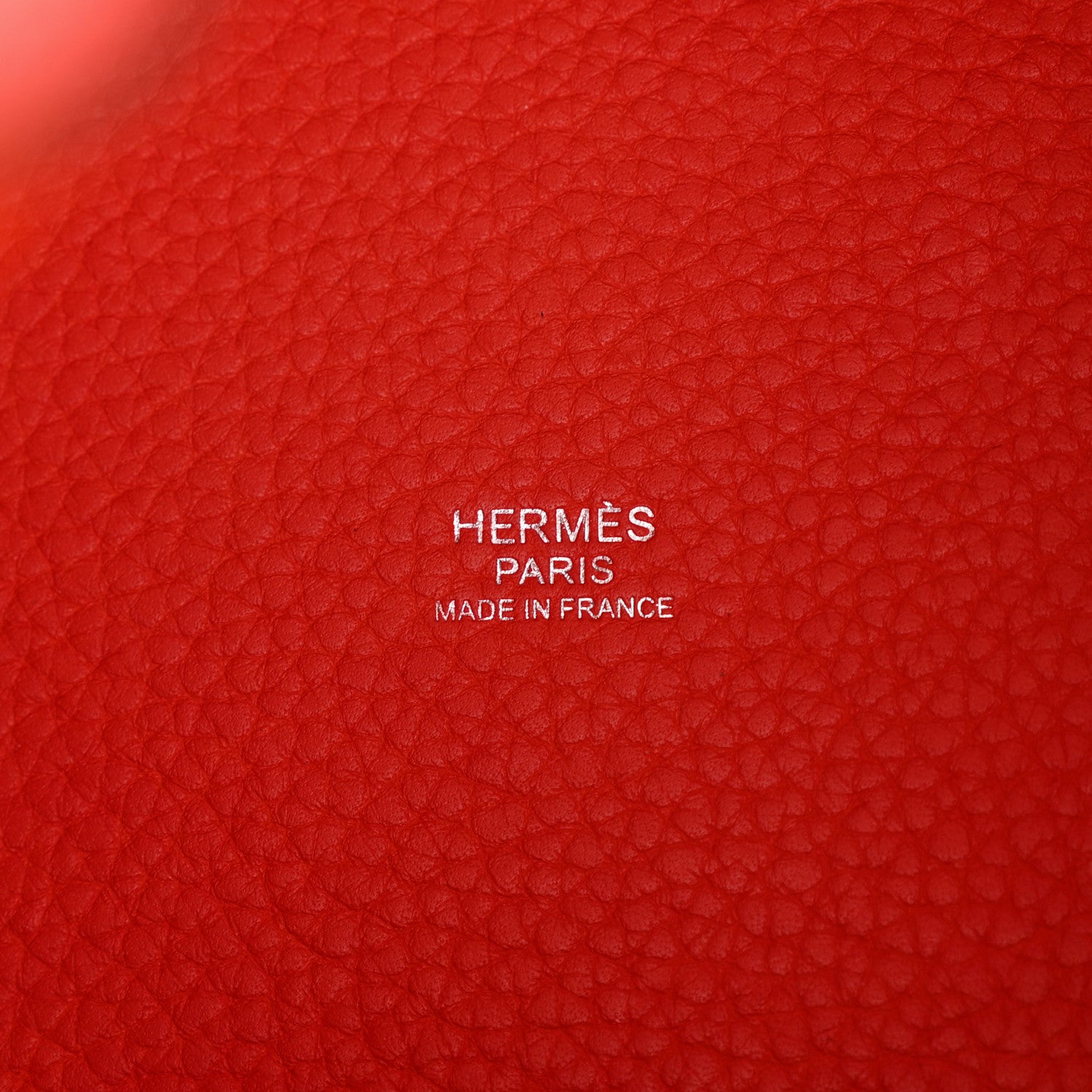 Hermes Taurillon Clemence Picotin Lock 22 MM Rouge Pivoine 6 of 12