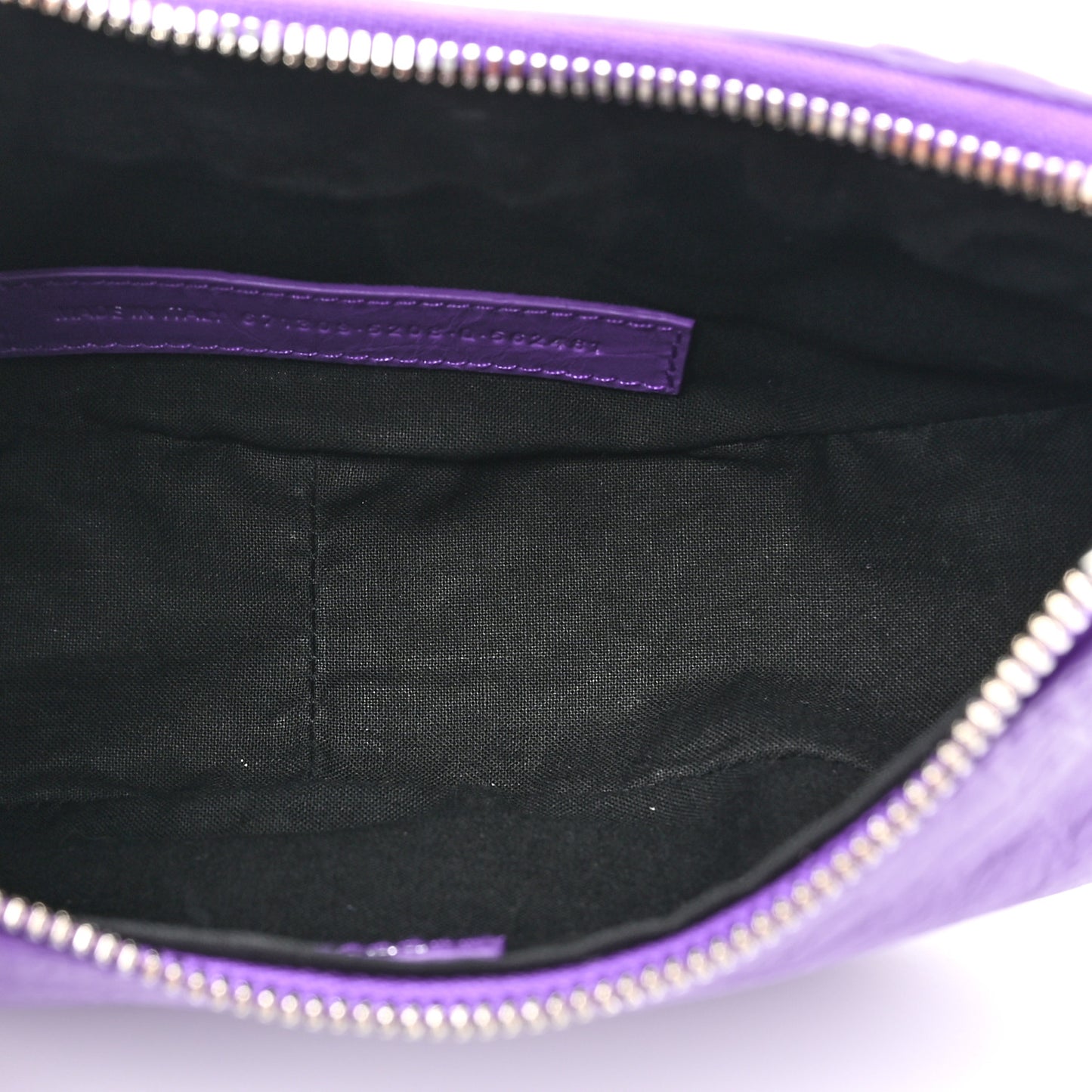 Agneau Arena Le Cagole Shoulder Bag XS Purple