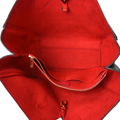 Louis Vuitton Calfskin Monogram Kimono Tote Cherry 5 of 9